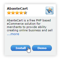 AbanteCart - Install