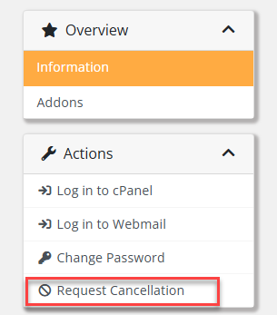 Request Cancelation